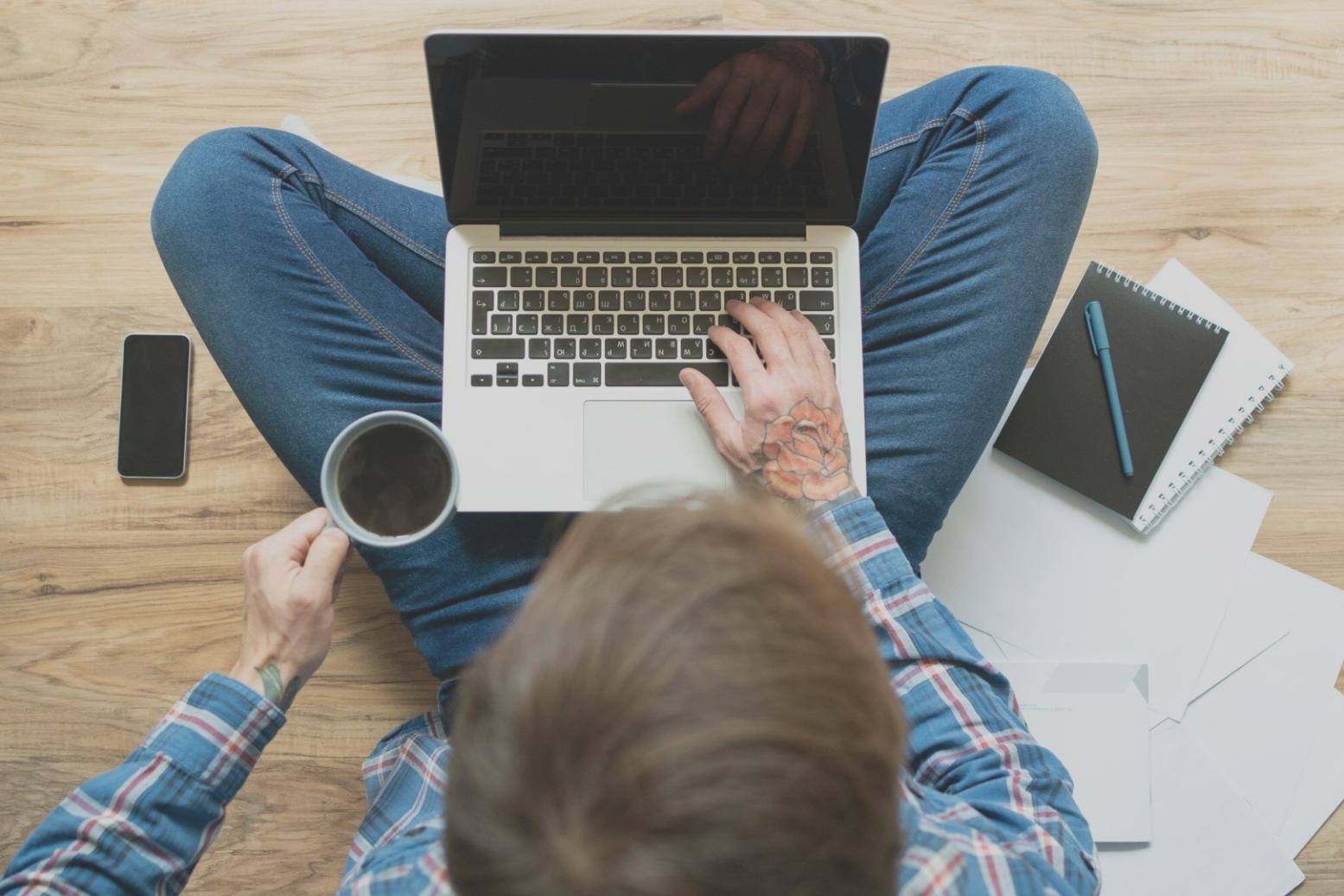 Espace de travail avec outils de planification financière